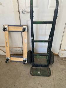 lot 87 image: 2 Wheel Cart and Moving Cart