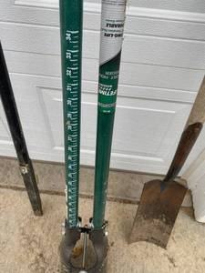 lot 124 image: Breaker Bar and Post Hole Digger