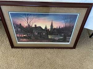 lot 185 image: Terry Redlin Print
