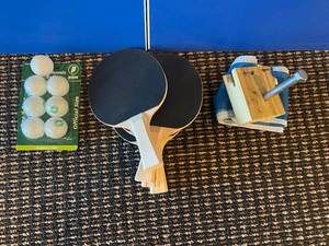 lot 153 image: Ping Pong Game Tabletop and Accessories