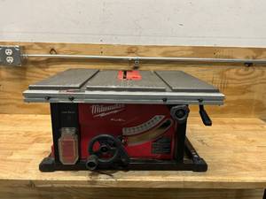 lot 55 image: MILWAUKEE M18 FUEL ONE-KEY 18-Volt Lithium-Ion Brushless Cordless 8-14 in. Table Saw (Tool-Only)