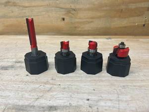 lot 59 image: Lot of 4- Routing Tools