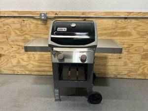 lot 64 image: WEBER Spirit II E-210 2-Burner Propane Gas Grill in Black