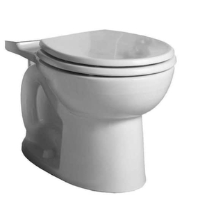 lot 66 image: AMERICAN STANDARD Cadet 3 FloWise Round Toilet Bowl Only in White