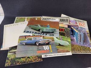 lot 79 image: 1950s to 1970s Car and Truck Dealer Pamphlets and Advertisements