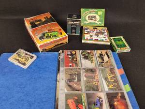 lot 93 image: Lot of Sealed ERTL Heritage Harvest Trading Cards, Playing Cards and More