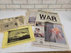 lot 97 image: Special Issues of the Mankato Free Press, Clipping from Mankato Floods from the 40s to 60s and More