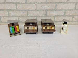 lot 105 image: (3) Vintage Postal Scales and (1) Vintage Dietetic Scale