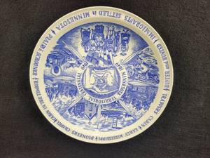 lot 138 image: 1849-1949 Minnesota Territorial Centennial Plate