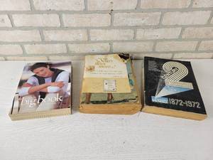 lot 157 image: (3) Vintage Catalogs - 1961 Sears, 1999 JC Penney and 1972 Montgomery Ward