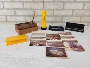 lot 246 image: Vintage Honeymead of Mankato, MN Advertising Products and Snapshots of the Mankato Honeymead Plant