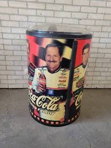 lot 55 image: Vintage Coca-Cola ICEMAN Cooler - Coca-Cola Racing Team family - Dale Earnhardt Sr. and More - NO SHIPPING
