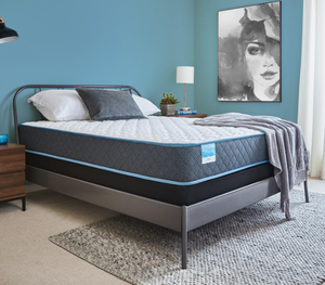 lot 4 image: Brand New Sleepys Rest 9 Queen Innerspring Mattress