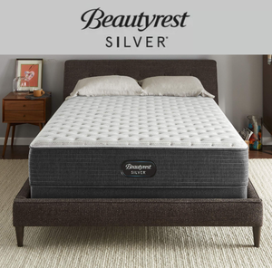 lot 6 image: Brand New Beautyrest Silver BRS900 Plush 12 Queen Mattress