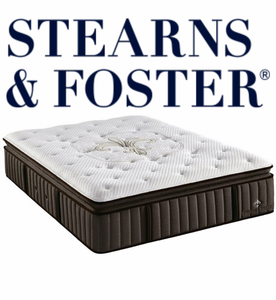 lot 8 image: Brand New Stearns & Foster Lux Estate Pillow Top King Mattress