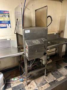 lot 37 image: Reinhart Commercial Kitchen Dishwasher - Working Condition - 110V - 24W x 36D x 75H