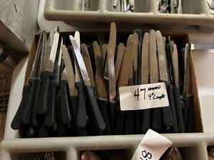 lot 47 image: Big Box Lot of Steak Knives - Well Over 100