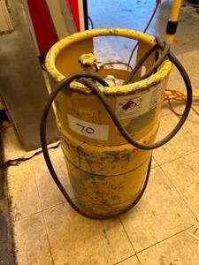lot 70 image: 8 Gallon LP Tank - Feels Near Full