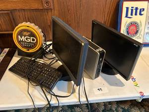 lot 88 image: MGD Light Up Sign, Monitors and Computer Accessories