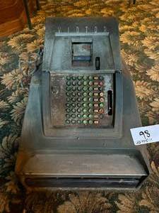 lot 98 image: Antique Victor Cash Register