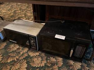 lot 121 image: Lot of Two Working Condition Microwaves