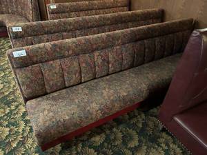 lot 152 image: Restaurant Seating Booth - 160W x 24D x 35H
