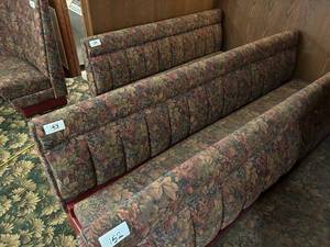 lot 153 image: Restaurant Seating Booth - 160W x 24D x 35H