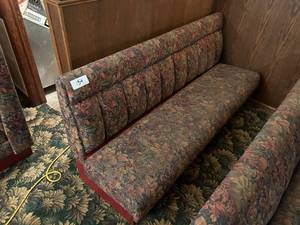 lot 154 image: Restaurant Seating Booth - 79W x 24D x 35H -