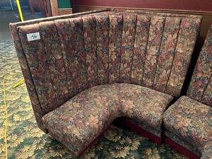 lot 156 image: Restaurant Seating Booth -46W x 48D x 48H -