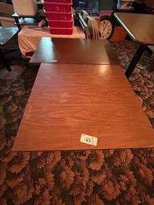 lot 168 image: Two Tables Each 42W 30D 29 H