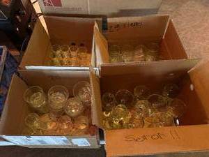 lot 233 image: Large Lot of Assortment of Glasses Four Boxes