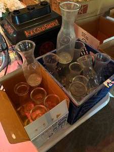 lot 243 image: Big Lot of Restaurant Glassware