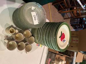 lot 266 image: Assorted Lot of Plates