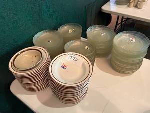lot 270 image: Assorted Plate Lot