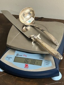 International Sterling Ladle & IHS Sterling Silver Carving Knife