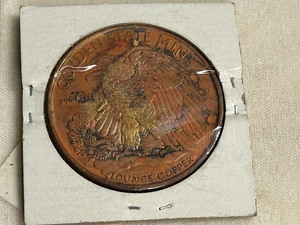 U.S. Mint 1oz Copper Round
