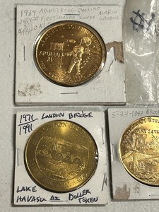 Lot Of Assorted Commemorative Tokens  Medals --- (7) Total