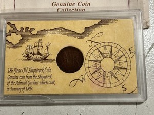 186-Year Old Shipwreck Coin