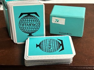 Tiffany & Co. Two-Deck Playing Cards Set With Box