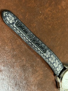 Coach Wrist Watch With Leather Wristband