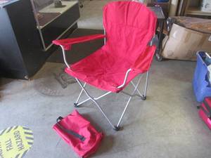lot 5 image: (H-2) Portable Folding Chair with B...