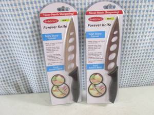 lot 26 image: (H-2) 2 Forever Kitchen Knives - 9 ...