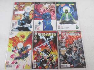 lot 32 image: (C-4) 12 Vintage Marvel Secret Warr...