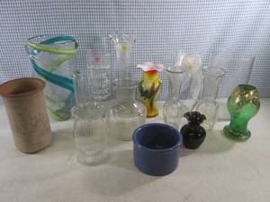 lot 88 image: (G-1) Assorted Vases...