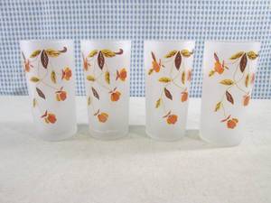 lot 96 image: (CNTR) Set of 4 Vintage 12oz Froste...