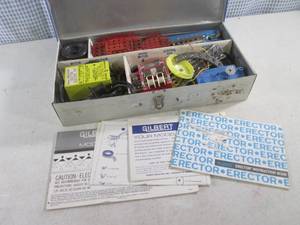 lot 146 image: (A-2) Vintage Gilbert Erector Set w...