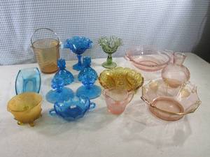 lot 159 image: (CSB) Assorted Colored Glass...