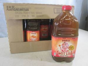 lot 196 image: (C-2) Case 8 Bottles Peach Sweet Le...
