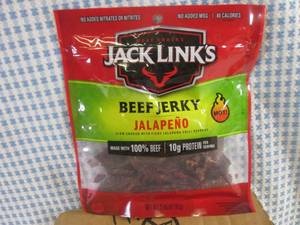 lot 225 image: (C-1) 8 Bags Jack Links Jalapeno Be...