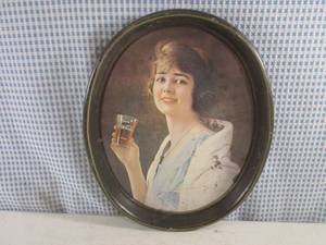 lot 269 image: (C-3) Vintage Metal Coca-Cola Servi...